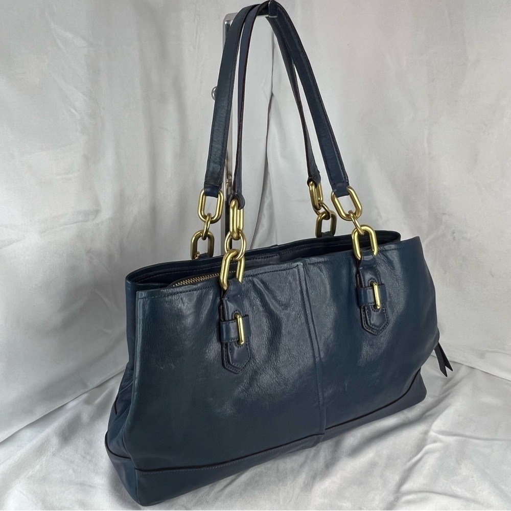 Stunning Blue Coach Chelsea Jayden Carry All Bag - Picture 5 of 12